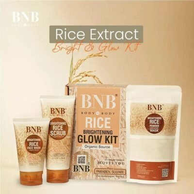 *product description*: looking for a skincare routine that delivers real results without breaking the bank? this 3 in 1 rice extract and glow kit is your answer — specially crafted for pakistani skin types, it gently exfoliates, cleanses, and brightens to reveal a naturally radiant glow. perfect for daily use or special occasions, it’s ideal for those who want to look fresh and confident without harsh chemicals. made with premium quality rice extract, this set is both gentle and effective. the creamy texture ensures smooth application without irritation, while the whitening and brightening formula helps fade dullness over time. durable enough for regular use, it’s designed to last, so you can enjoy consistent results without frequent replacements. whether you’re battling summer heat or just want to refresh your skin after a long day, this kit delivers a refreshed, smooth finish that’s loved by locals across pakistan. contains 3 essential products: facial scrub, face wash, face mask formulated with rice extract for natural glow and skin renewal cream based texture for easy application and soothing feel ideal for daily use or weekly treatments for lasting results safe for sensitive skin when used as directed best price in pakistan for premium quality skincare *product details*:material: cream whitening and brightening a versatile skincare set designed to nourish and illuminate the skin package includes: 1 x facial scrub, 1 x face wash, 1 x face mask note: before using any new cosmetic product, perform a patch test on a small skin area. verify ingredients for allergies and follow package warnings and directions. product code: mz63900136tcglw rice extract glow kit 3 in 1 facial scrub wash mask