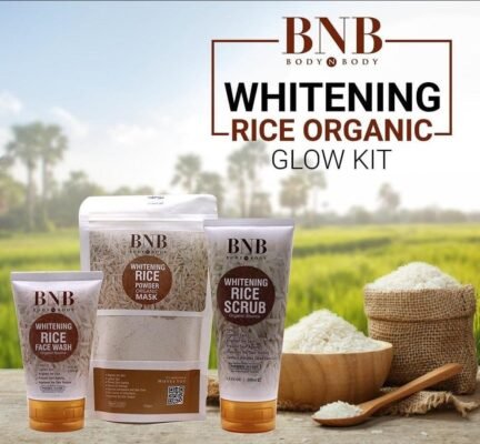 *product description*: looking for a skincare routine that delivers real results without breaking the bank? this 3 in 1 rice extract and glow kit is your answer — specially crafted for pakistani skin types, it gently exfoliates, cleanses, and brightens to reveal a naturally radiant glow. perfect for daily use or special occasions, it’s ideal for those who want to look fresh and confident without harsh chemicals. made with premium quality rice extract, this set is both gentle and effective. the creamy texture ensures smooth application without irritation, while the whitening and brightening formula helps fade dullness over time. durable enough for regular use, it’s designed to last, so you can enjoy consistent results without frequent replacements. whether you’re battling summer heat or just want to refresh your skin after a long day, this kit delivers a refreshed, smooth finish that’s loved by locals across pakistan. contains 3 essential products: facial scrub, face wash, face mask formulated with rice extract for natural glow and skin renewal cream based texture for easy application and soothing feel ideal for daily use or weekly treatments for lasting results safe for sensitive skin when used as directed best price in pakistan for premium quality skincare *product details*:material: cream whitening and brightening a versatile skincare set designed to nourish and illuminate the skin package includes: 1 x facial scrub, 1 x face wash, 1 x face mask note: before using any new cosmetic product, perform a patch test on a small skin area. verify ingredients for allergies and follow package warnings and directions. product code: mz63900136tcglw rice extract glow kit 3 in 1 facial scrub wash mask