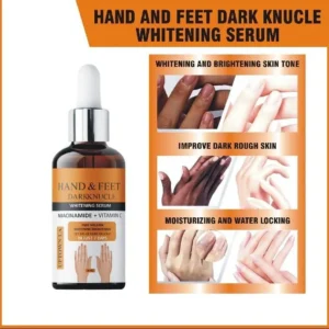 hand & foot dark knuckle whitening serum niacinamide vitamin c