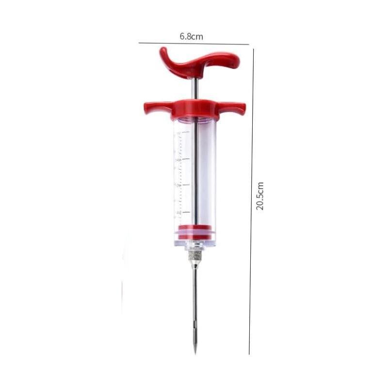 Stylish Red Injection Tool for Chicken & Turkey with 30ml Capacity - Image 4