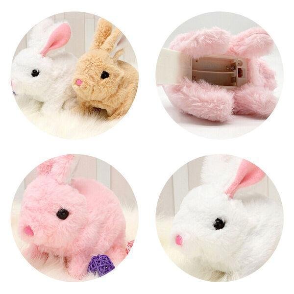 Plush Walking Rabbit Toy for Kids 1-10 Years - Image 3